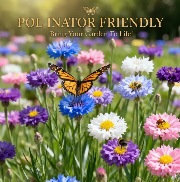 🌱Premium Cornflower Seeds - The"Unstoppable" Wildflower That GrowsAnywhere