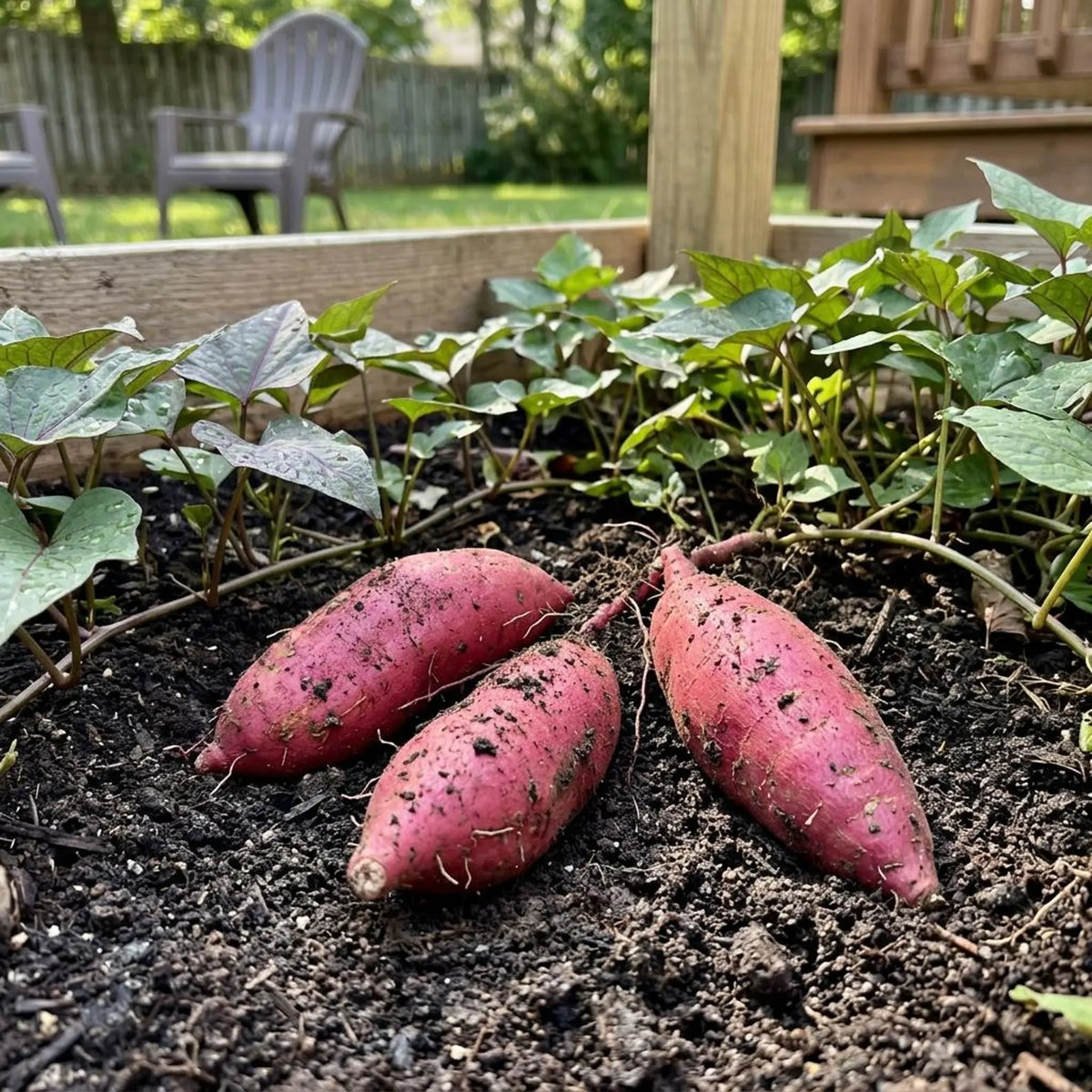 Sweet Potato Seeds | Warm Season Root Vegetable for Home Garden Raised Bed Outdoor Growing