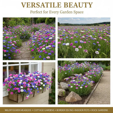 🌱Premium Cornflower Seeds - The"Unstoppable" Wildflower That GrowsAnywhere