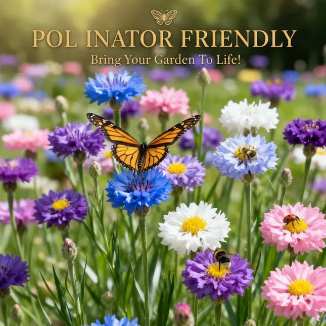 🌱Premium Cornflower Seeds - The"Unstoppable" Wildflower That GrowsAnywhere