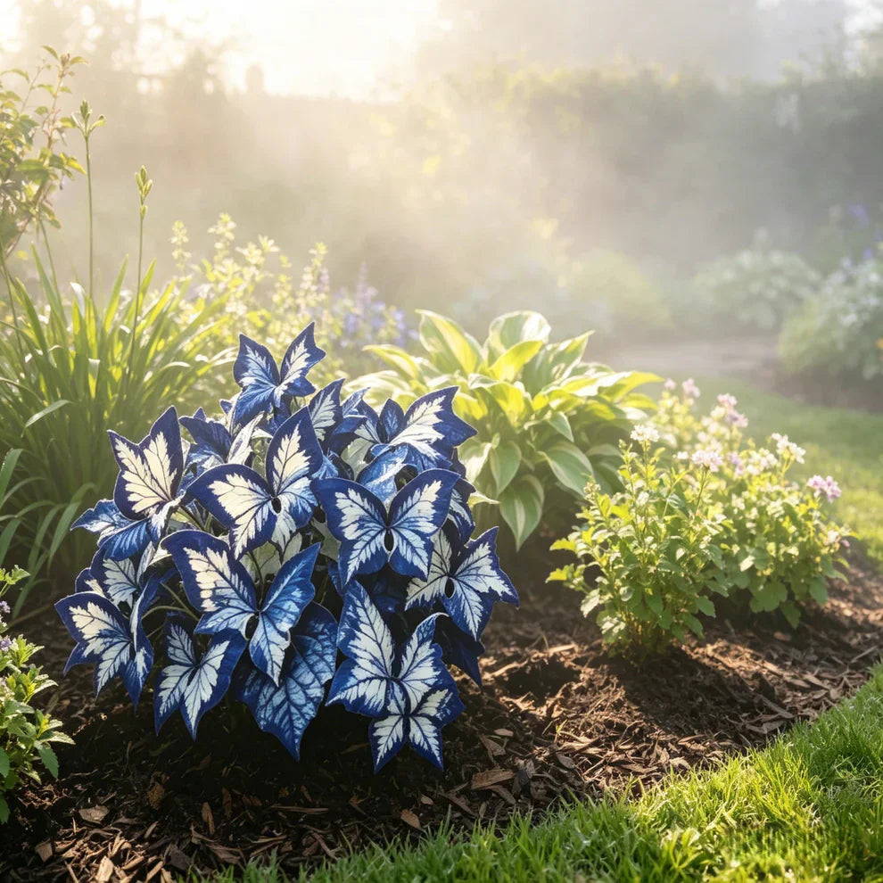 Butterfly Leaf Hosta Seeds-Unique ResemblingButterfly Wings-Shade-LovingPerennial for Garden Borders& Landscaping