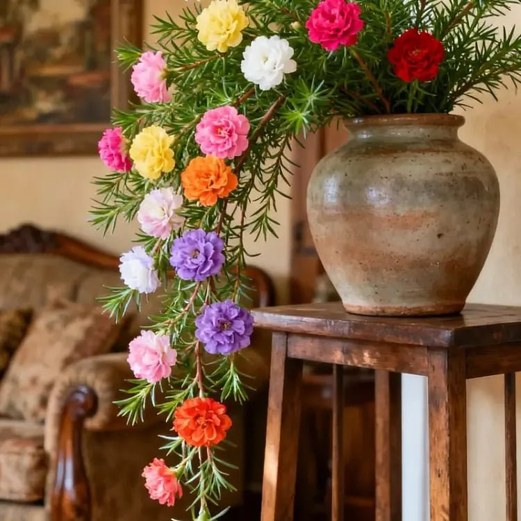 🌸 Portulaca Seeds - Double-Flowered Moss Rose