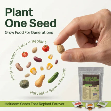 Garden's Pulse Heirloom Seed Vault Kit