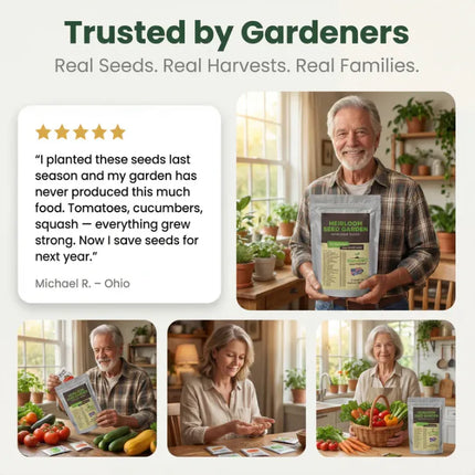 Garden's Pulse Heirloom Seed Vault Kit