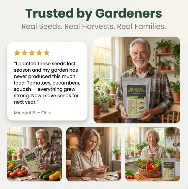 Garden's Pulse Heirloom Seed Vault Kit