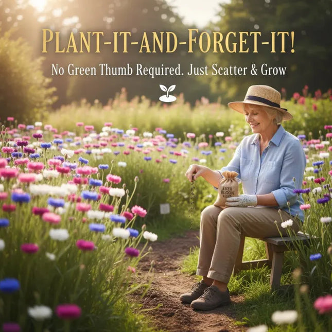 🌱Premium Cornflower Seeds - The"Unstoppable" Wildflower That GrowsAnywhere
