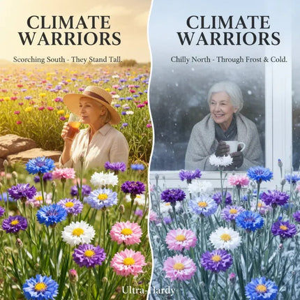 🌱Premium Cornflower Seeds - The"Unstoppable" Wildflower That GrowsAnywhere