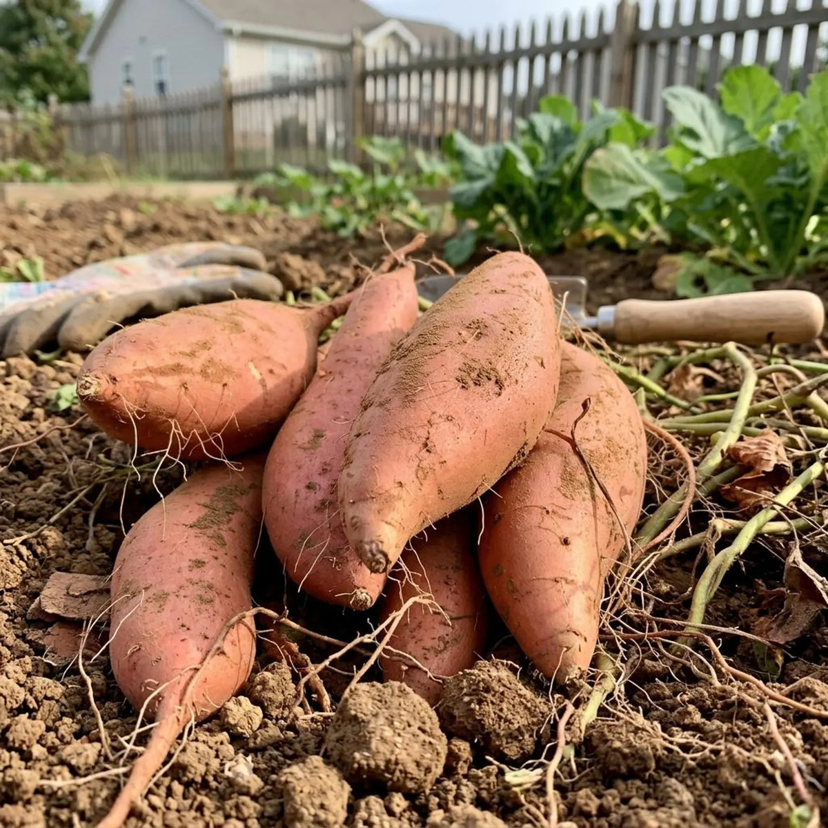 Sweet Potato Seeds   | Warm Season Root Vegetable for Home Garden Raised Bed Outdoor Growing